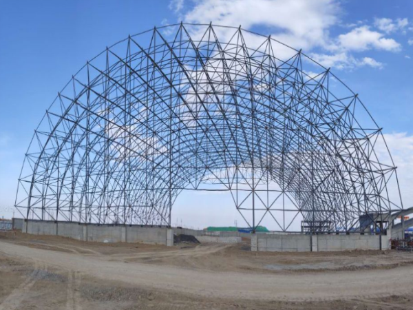 新乐体育场网架结构